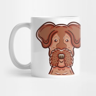 Airdale terrier dog Mug